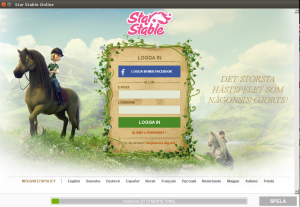 Star Stable install screen